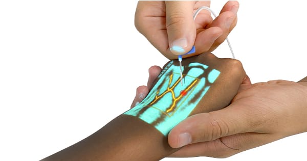 VeinSight/vein finder/vein ligth/vein inlluminator/comparison